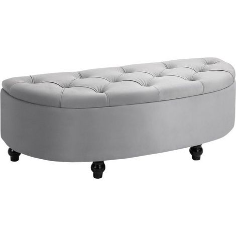 Pour coffre de rangement MOONFIELD gris (1/5)