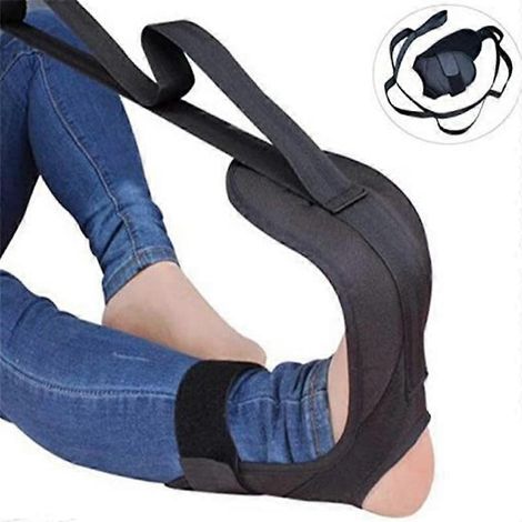 Ceinture d'étirement des ligaments pour le yoga, sangle de rééducation du pied, fasciite plantaire, jambe ( ) (1/5)
