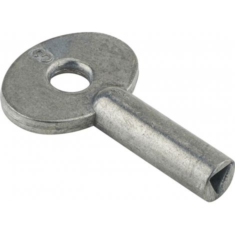 Thirard – Clé pour cadenas triangulaire – Clé pour cylindre et serrure – Usage professionnel – Acier trempé pour sécurité renforcée