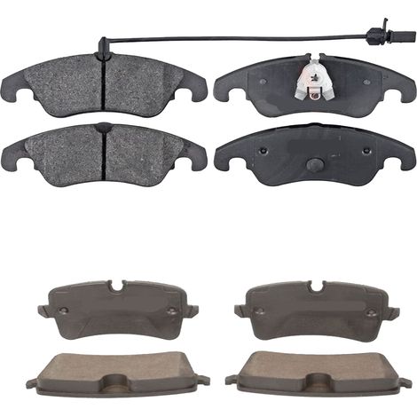 KIT PASTIGLIE FRENO ANTERIORI E POSTERIORI compatibile con AUDI A7 (4GA,4GF) / PASTIGLIE FRENANTI AUTO OEM FDB4044,FDB4410 / SOSTITUZIONE DIRETTA / BASSA POLVERE / SILENZIOSO
