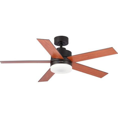 Ventilatore de ventilatore da soffitto 122cm 70w lampada led 18w e controllo blaupunkt