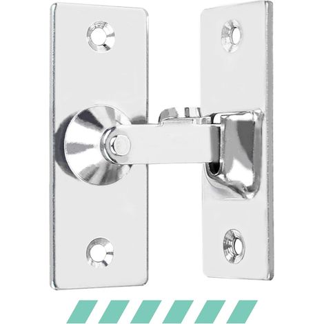 Verrouillage de porte coulissante de taille mise à niveau Loquet de porte à 90 degrés Loquet de porte de fenêtre Loquet de porte de poche (1/5)