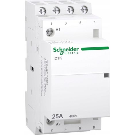 Contacteur modulaire ICTK50-25/8.5 25 A 4Z 4NO 220-240 V CA ACTI 9 A9C40425