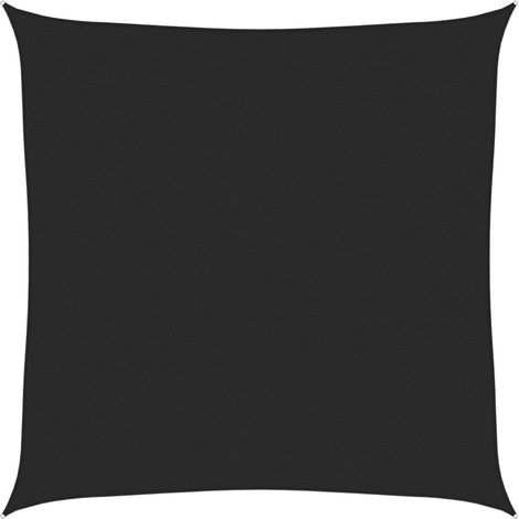 Maison Exclusive - Voile d'ombrage 160 g/m² Noir 7x7 m PEHD