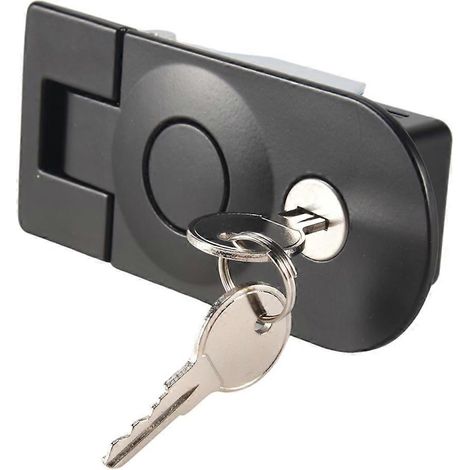 Verrou de porte robuste à compression avec loquet à levier pour camping-car, bateau ou caravane (1/5)