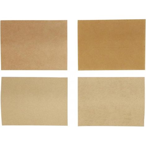 4 Blatt Dichtung Papier zum Ausschneiden 200x150mm x 0.15 /0.25 (1/2)