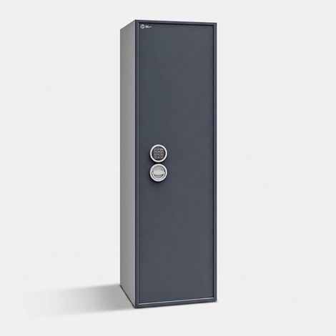 Armadio blindato portafucili elettronico Siegen Max Kombi S1 Imp 45x43 - Grigio Scuro (1/4)