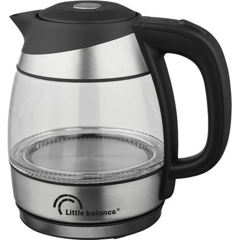 Bouilloire sans fil 1.2l 1630w verre - Little Balance - 8766 (1/2)