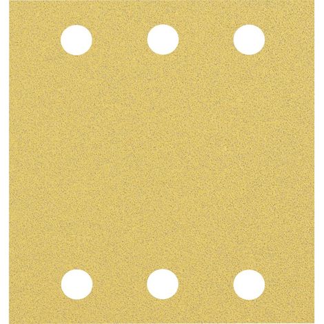 Bosch Accessories 2608901656 Carta abrasiva per levigatrici a oscillazione Dimensione dei grani 80 (L x L) 107 mm x 115