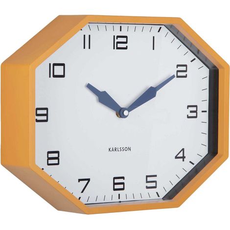 Horloge murale octogonale en résine Factory (1/4)
