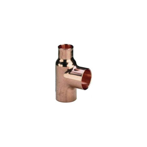 Cu-T-Stueck Fig.5130 10x12x10 mm red. (1/2)