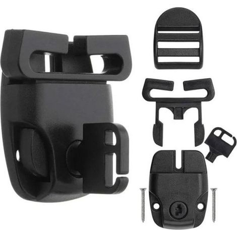 Clips De Rechange Pour Couverture De Spa - Acier Inoxydable 304 Et Plastique - Pour Spa Jacuzzi Bain À Remous - Lot De 4 (1/5)
