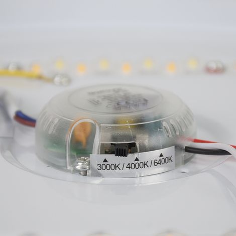 Plafón LED Surf Modern LED 12W 1200lm 26d blanco (1/2)