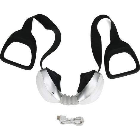 Massaggiatore cervicale elettrico a impulsi a forma di U AquaForge, massaggiatore intelligente a impulsi per le vertebre cervicali (1/5)