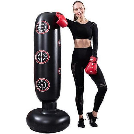 Kit ultime de kickboxing: Notre sac gonflable, également connu sous le nom de «Kick Kit Bop», les femmes (1/5)
