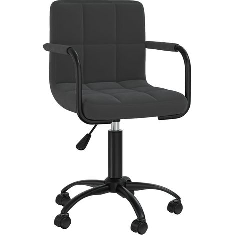 Maison Exclusive - Esszimmerstühle 4 Stk. Drehbar Schwarz Samt