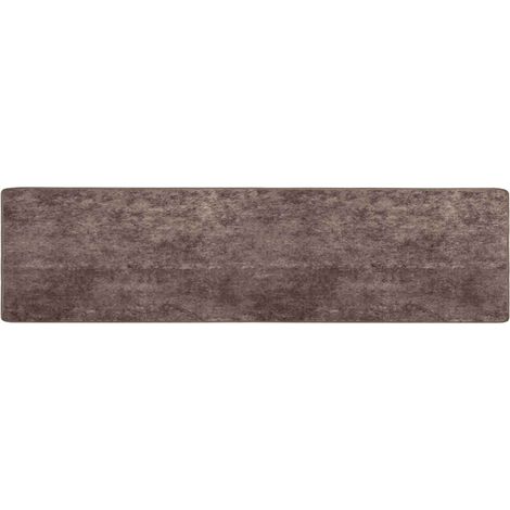 Coureur de Tapis MARSA Gris 400 x 100 cm Polyester et PVC (1/5)