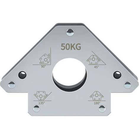 50 kg Elektroschweiß-Zusatzausrüstung. Magnetisch. Winkel- und Schrägwerkzeughalterung. Mehrwinkelbefestigung für Rohre. Unterstützung: 45°, 90°, 135°, 180°.