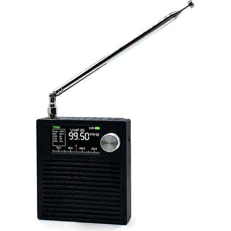 Upgrade ATS MINI SI4732 DSP récepteur radio avec 3000mah batterie, Hiz et écouteur amplificateur Circuit PLUS Version (1/5)