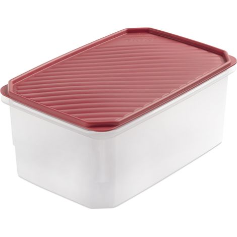 Boîte Alimentaire Plastique 4,7 L Flex, 28,5 x 18,5 x 12,2 cm (1/5)