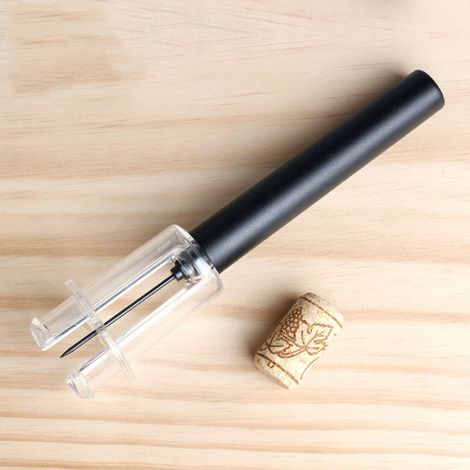Ouvre-bouteille simple et élégant, idéal pour les amateurs de vin. Son couvercle transparent protège votre bouteille. Convient aux connaisseurs.-AquaForge (1/4)