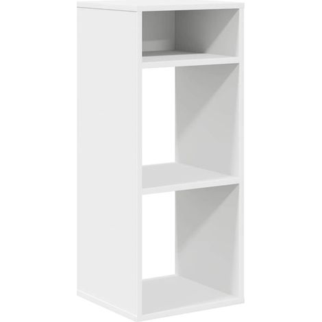 Maison Exclusive - Bücherregal Weiß 34x31x80 cm Holzwerkstoff