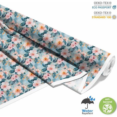 TESSUTI DECORATIVI PER ESTERNI OXFORD - Motivo Fiori I DX5337 (1/5)