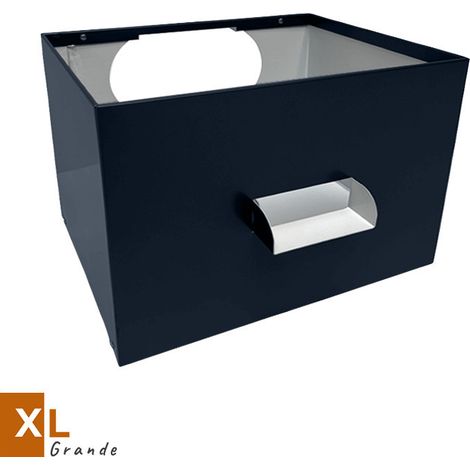 Boîte à eau BA6 en alu 7/10ème XL - grand format - naissance Ø 120mm - ALUHOME