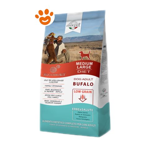 Marpet Dog Aequilibriavet Adult Medium Large Bufalo - Sacco 12 Kg -