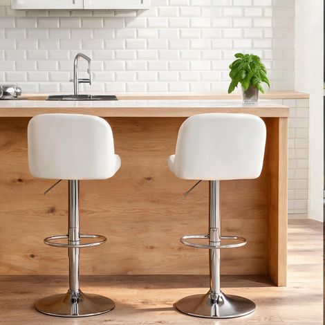 Tabouret de bar réglable de 61 à 101 cm 43 x 45 x 101 cm (1/5)