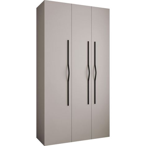 Armario Hartford 563, Cachemira, 246x130x52cm, Puertas de armario: Con bisagras, Número de estantes: 0