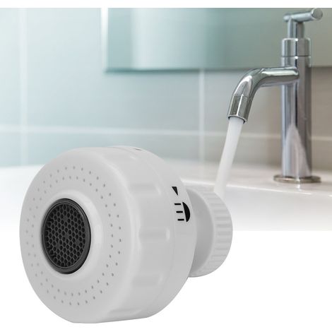 Aérateur de robinet de lavabo M221 en matériau ABS+POM, robinet de salle de bain et de cuisine, adoucisseur d'eau universel, robinet DIY économe en eau et anti-éclaboussures, design citrouille à doubl (1/5)