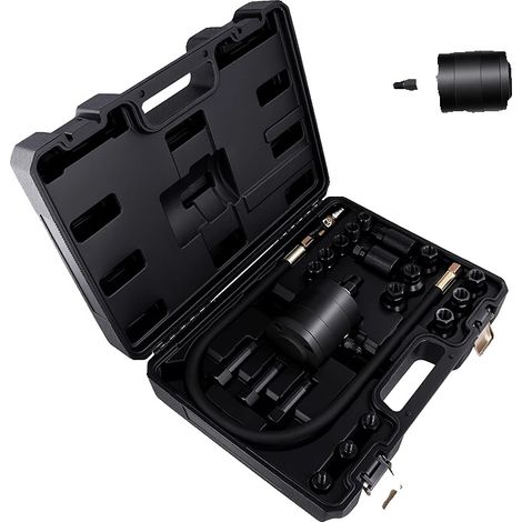 Kit de tirage d'injecteur diesel pneumatique, ensemble de 19 pièces, compatible avec plusieurs types d'injecteurs, pression de fonctionnement 5-8 bars, construction en acier robuste, large gamme d'ada (1/5)