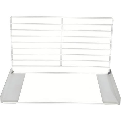 Étendoir à linge pliant magnétique, gain de place, machine à laver, rangement latéral, étagère à serviettes pour réfrigérateur, salle de bain, cuisine, blanc (1/5)