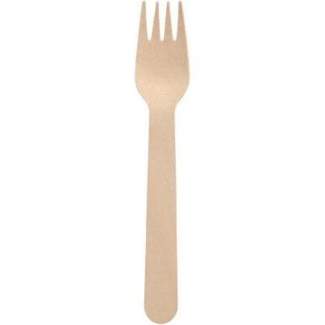 18 fourchettes PAPSTAR 10, bois « pur », 16 cm Boîte pliante (10 pièces) (1/4)