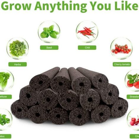 Lot de 96 pastilles de culture (2×48) – Alternative à la terre pour plantes succulentes – Compatible Aerogarden (1/5)