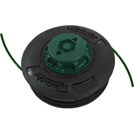 Oleo Mac – Tête de débroussailleuse Load&Go Ø 130 mm – Compatible débroussailleuses 20-55 cc – Système Tap'n go pour réglage rapide du fil