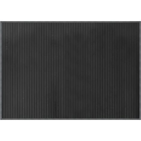Tapis de sol,Tapis rectangulaire gris 70x100 cm bambou CFW699329 (1/5)