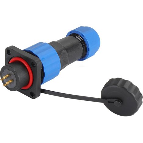 Connecteur d'alimentation aéronautique carré étanche IP68, adaptateur de terminal industriel SP164 broches (250 V 5 A) (1/5)