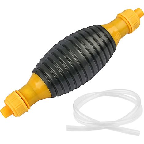 Pompe à carburant universelle pour voiture, pompe de transfert manuelle en caoutchouc pour essence liquide, tuyau d'aspiration (1/5)