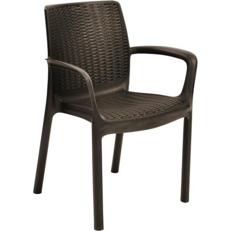 Chaise Bali marron - talla