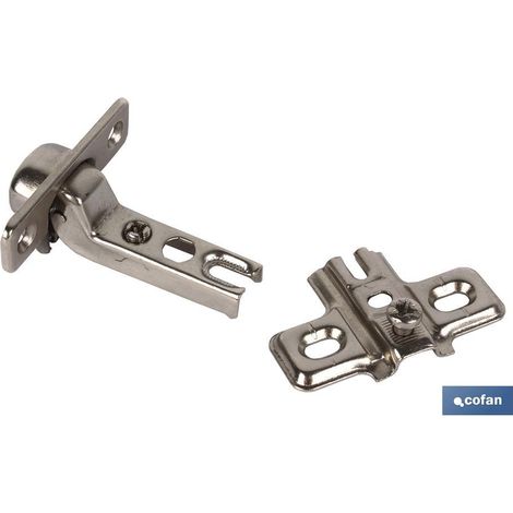 COFAN 2 uds. bisagra de cazoleta 26 mm venta unitaria , Bisagras  de Cazoleta en 26 y 35 milímetros de diámetro.
