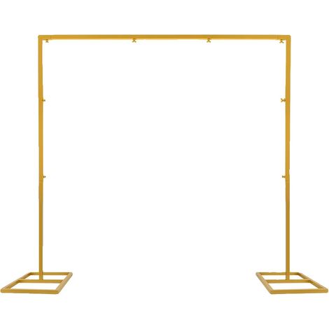 Arche de Mariage, Métal Résistant, Design Ajustable, 3M3M, L (1/2)