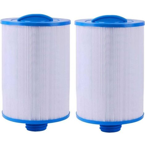Confezione da 2 cartucce filtro Jacuzzi, compatibili con spa Unicel 6CH-940, Pleatco PWW50P3, skimmer Waterway Front Access e Filbur FC-0359. (1/4)
