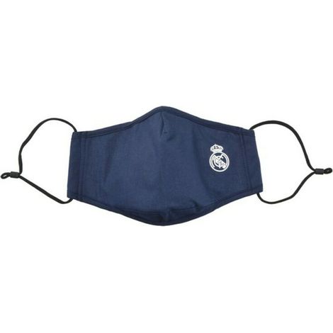Mascherina Igienica in Stoffa Riutilizzabile Real Madrid C.F. Azzurro (1/5)