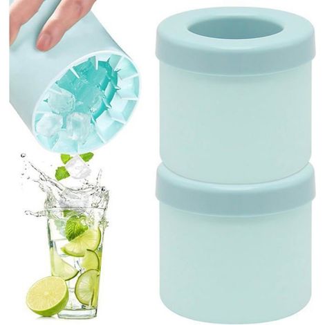 Bac À Glaçons - Silicone Alimentaire - Couvercle Hermétique - 60 Emplacements - Réutilisable (1/5)