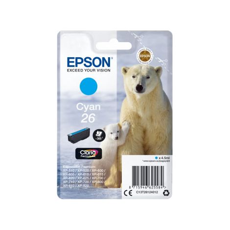 Epson Polar bear Cartouche "Ours Polaire" - Encre Claria Premium C (1/3)