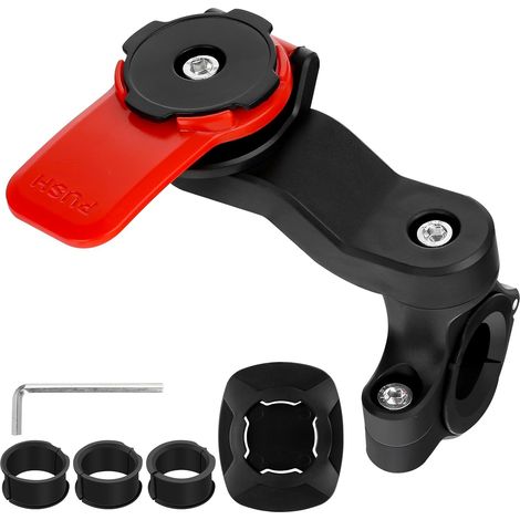 Support de téléphone de moto - Vibration Damper Compatible avec les smartphones universels, pour les guidons de vélo, scooter (1/5)