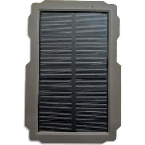 Panou solar pentru camera de vanatoare, 3000mAh, 6V/12V, support rotatif, câble 3m (1/5)