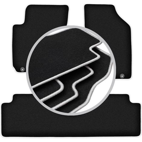 Tapis de sol Carlux argentés pour : Kia Sportage II SUV (2004-2010) (1/5)